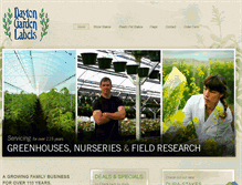 Tablet Screenshot of daytongardenlabels.com